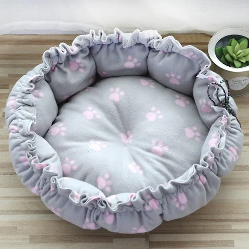 Pet Cushion For Cats Puppies Pet Adjustable Pet Bed Nest Bed Supplies Drawstring Creative Soft Warm Nest Dual-Use — photo 2