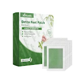 Patches Detox para os Pés Desintoxicação Noturna Elimina Toxinas Aumenta o Bem-Estar Reduz a Fadiga Aplicação Fácil para Noites Revigorantes — foto 1