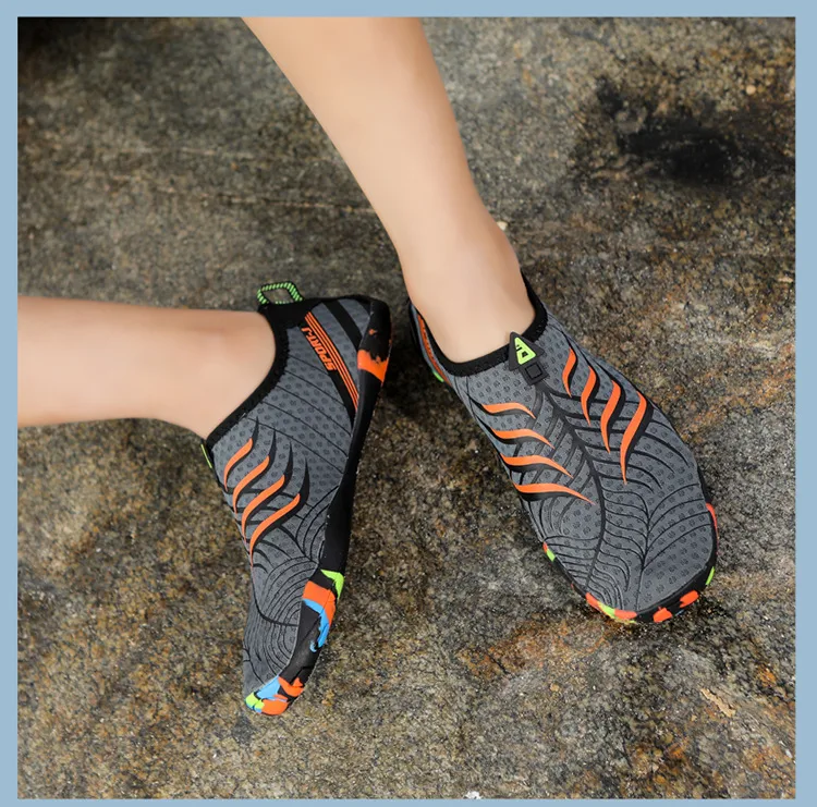 Title 10, Outdoor Beach Shoes for Couples, Wading Barefoo...
