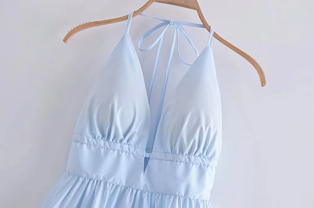 French Style With Cup Strap Dress Women — photo 4