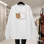 Student Lazy Style Plüsch-Pullover mit verdicktem Oberteil — foto 3