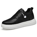 Scarpe in pelle di vitello con soletta rialzante e traspiranti. Aumenta la tua altezza con stile e comfort, godendo della massima traspirabilità. — foto 7