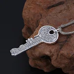 Ornamento em prata esterlina S925, estilo vintage tailandês, beleza autêntica e detalhes intricados para uma decoração sofisticada e especial. — foto 1