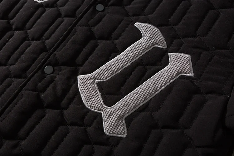 Men's Plastered Rhombus Jacket Padded Coat. Stay warm and stylish this winter. Enjoy maximum comfort and warmth with thi — photo 11