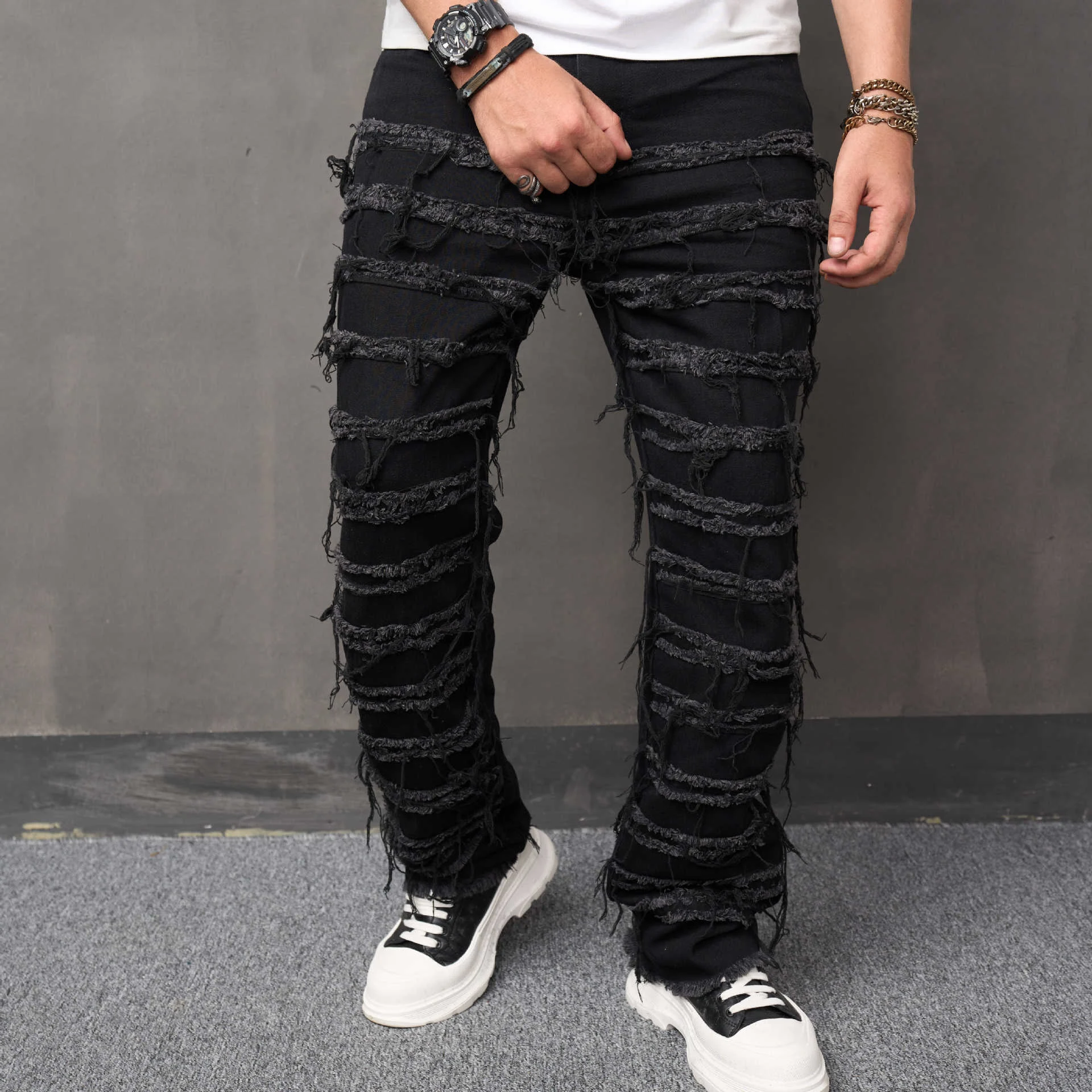 Jeans Anchos de Pierna Suelta para Ocio Comodidad y Estilo Relajado Perfectos para el Día a Día Disfruta de la Libertad de Movimiento. — foto 5