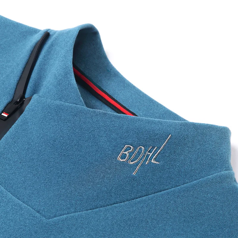 Men's Double Sided Velvet Long Sleeved Sweater Luxurious comfort and style Perfect for cold weather Versatile and elegan — photo 11