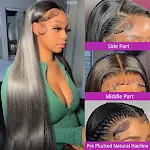 Peruca cosplay curta feminina com lace frontal, perfeita para fantasias e eventos. Cabelo sintético, fácil de usar e estilizar. — foto 8