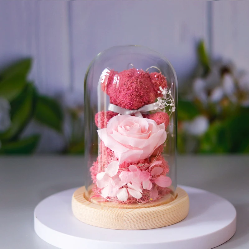 Title 2, Little Bear Glass Cover Ornaments, perfect Chri...