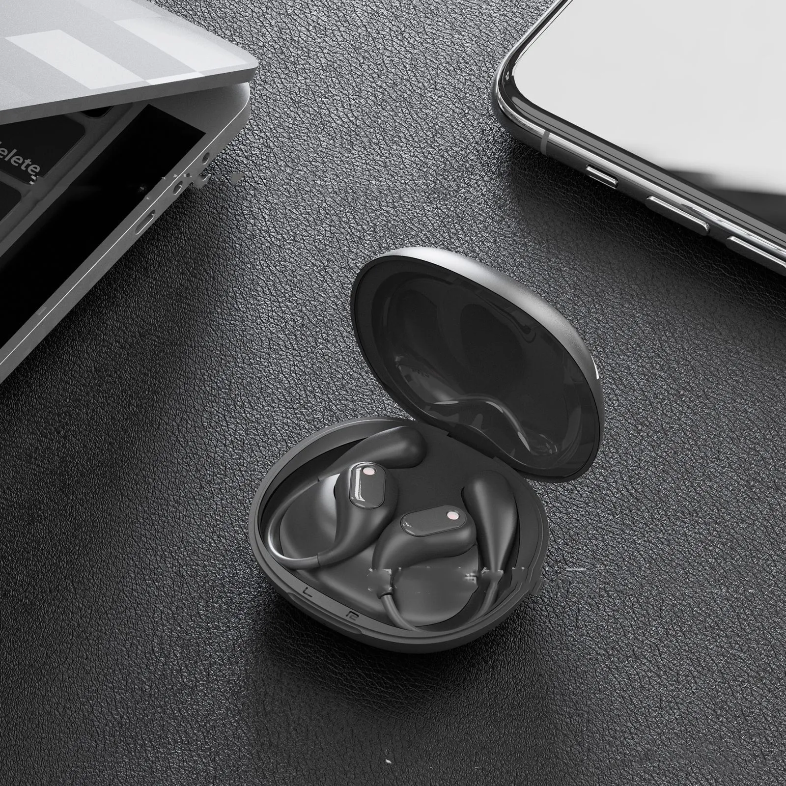 Experience Open-Ear Freedom with the Bone Conduction Bluetooth Headset. Stay Aware, Enjoy Music, Calls, and Comfort. Per — photo 10