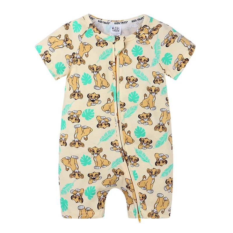 Title 14, Zomer babykleding jumpsuit van katoen, korte mo...