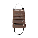 Silver Zipper Brown