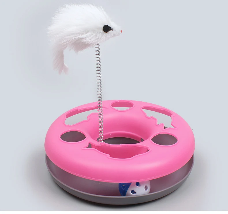 Title 5, Round color cat play tray provides interactive ...