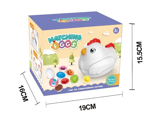 Title 2, Brinquedo Infantil Ovo Inteligente de Cores Edu...