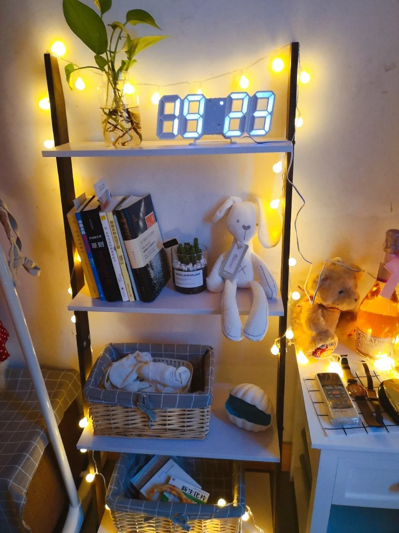 Title 5, 3D Luminous LED Digital Clock for Home, Simple ...