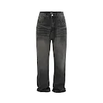 Retro heren casual rechte broek, overal mee te combineren. Comfort en klassieke stijl voor een veelzijdige en tijdloze look. Perfect voor dagelijks gebruik. — foto 10