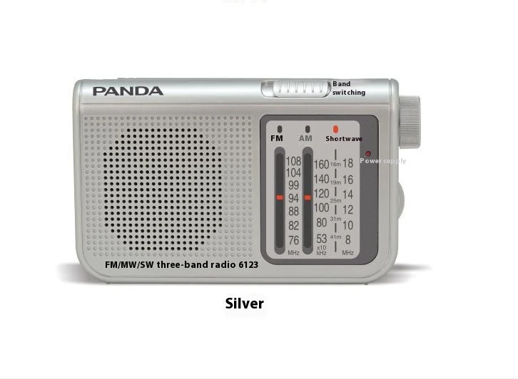 Title 5, Panda Medium Wave and Short Wave Old Man Radio....