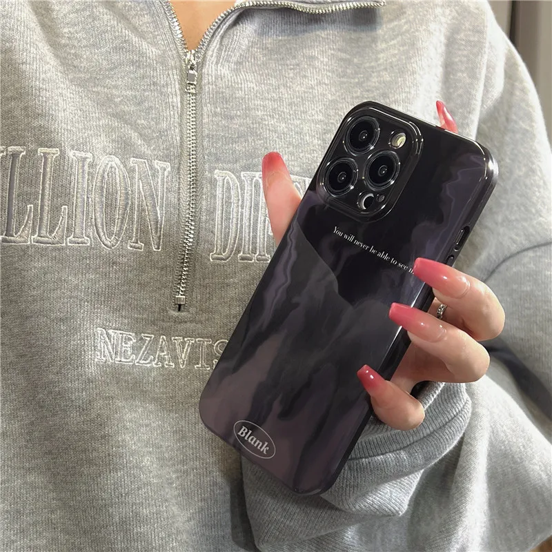 Title 5, Black Fluid Dye Mobile Phone Case Stylish Prote...