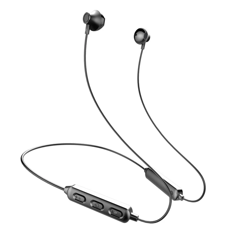 Cuffie stereo sportive wireless da collo per la corsa. Goditi la musica senza fili, comode e perfette per i tuoi allenamenti con un suono eccezionale. — foto 1