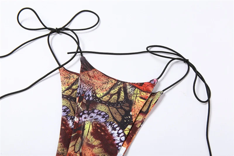 Title 13, Printed Sheer Sling Casual Shorts Set, perfect ...