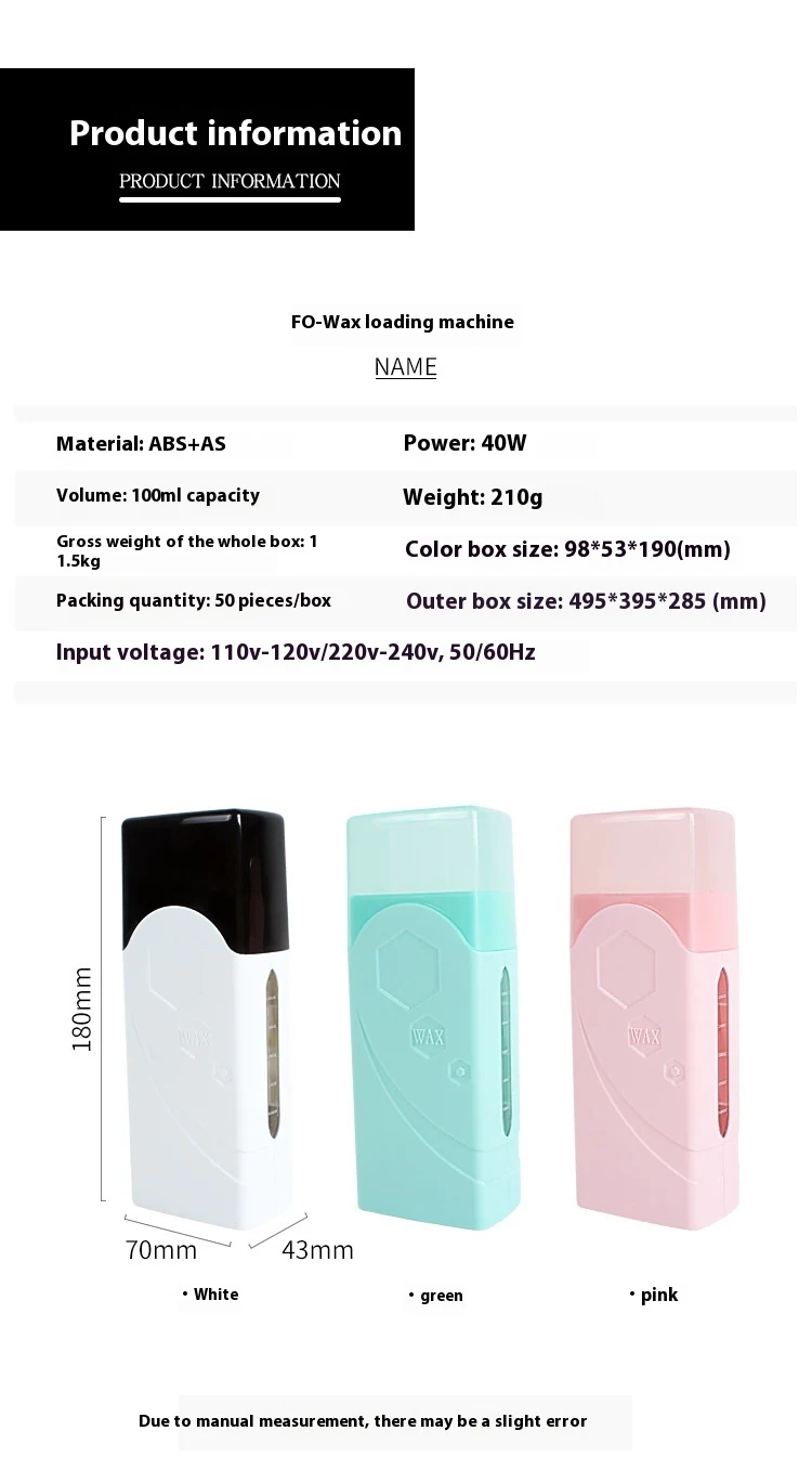 Roller Wax Single Hair Removal Hot Wax Machine. Achieve smooth, hair-free skin at home with this easy-to-use and effecti — photo 13