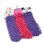 Cartoon Cute Hanging Chenille Towel — Soft, Absorbent, and Adorable — Perfect for Bathroom and Kitchen Use — Fun and Fun — photo 7