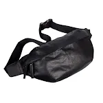 Bolsa de peito masculina em couro bovino de primeira camada Design retrô simples e funcional. Perfeita para carregar seus itens essenciais com estilo e praticidade. — foto 1
