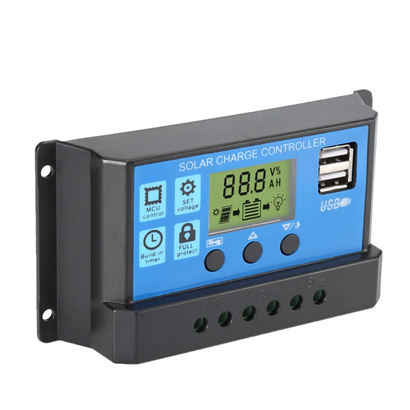 Title 19, Controlador solar LCD de carga y descarga para ...