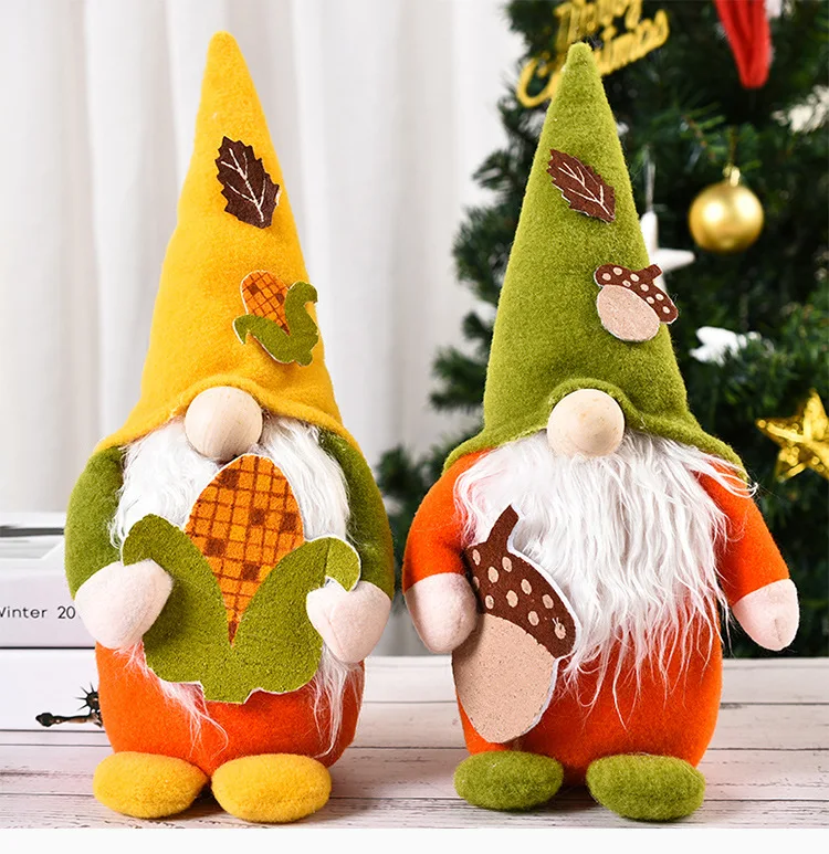 Enfeites de boneca sem rosto de Natal para decoração festiva e presentes. Adicione charme e alegria à sua casa com essas bonecas encantadoras. — foto 16