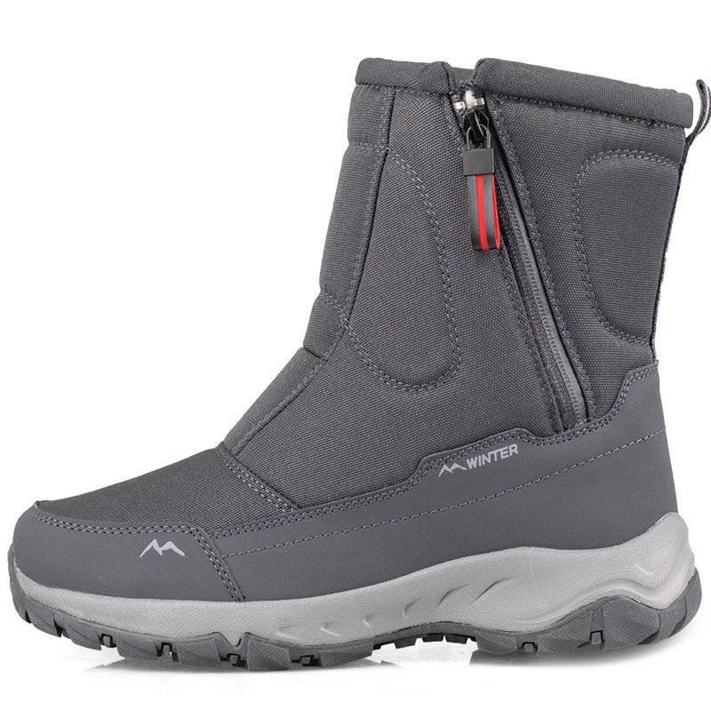 Thickened couple snow boots. Warm, waterproof winter boots for ultimate comfort and protection in cold and snowy conditi — photo 5