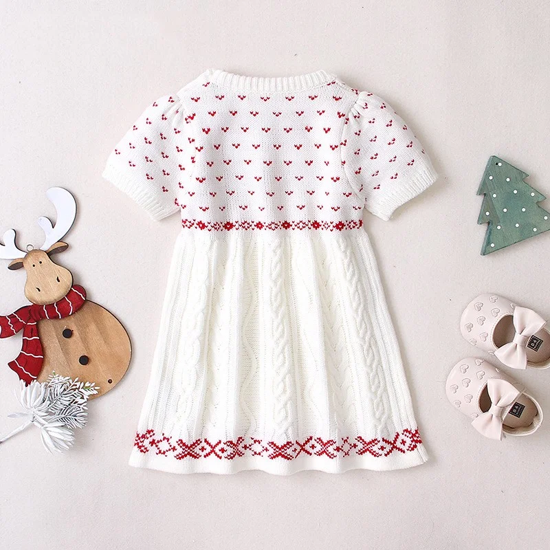 Suéter de Natal Estilo Alce para Bebê Menina — foto 2