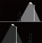 Luminária LED solar impermeável integrada. Ilumine jardins, pátios e caminhos com energia renovável. Durabilidade e economia garantidas. — foto 1