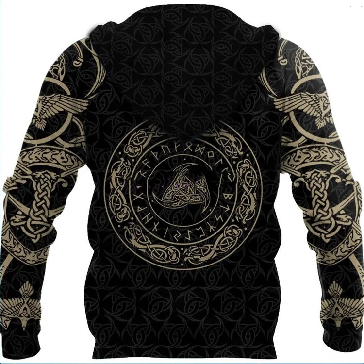 Title 5, Moletom com estampa 3D digital uniforme de beis...