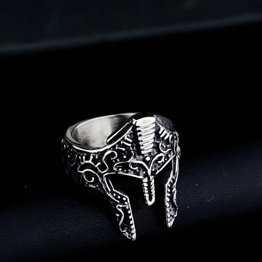 Title 4, Anillo Máscara Guerrero de Personalidad Nuevo M...