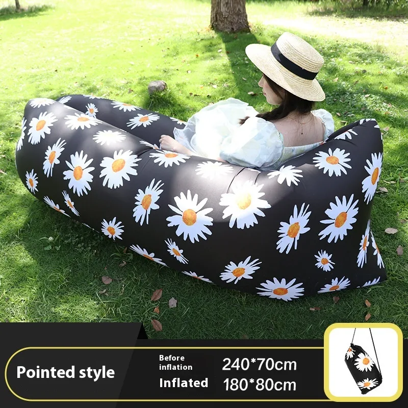 Inflatable Lazy Sofa for Outdoor Camping, Music Festivals, Foldable, One-minute Inflation, Portable Seat for Comfort — photo 30