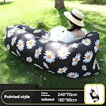 Inflatable Lazy Sofa for Outdoor Camping, Music Festivals, Foldable, One-minute Inflation, Portable Seat for Comfort — photo 30