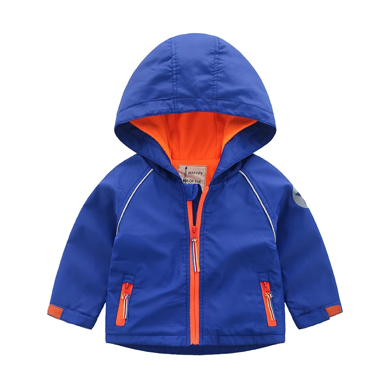 Title 5, Jongens Hooded Fleecejas Herfstkleding voor kin...