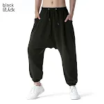 Men's Big Pocket Harem Hot Baggy Sports Pants, Comfortable and Stylish, Perfect for Exercise, Running, and Casual Wear. — photo 4