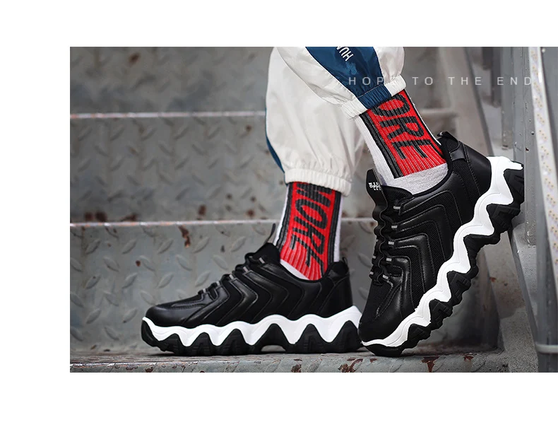 Title 4, Big wave bottom mens shoes