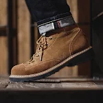 Botas curtas casuais de cano baixo estilo britânico. Sapatos versáteis e perfeitos para combinar com qualquer look, oferecendo conforto e estilo. — foto 1