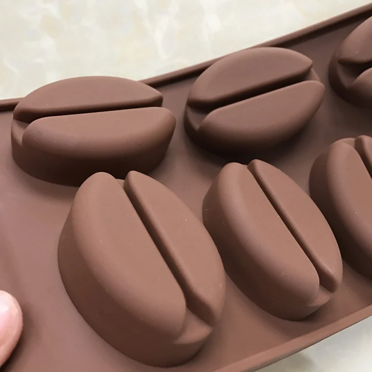 Title 4, Coffee Bean Silicone Chocolate Mould, easily cr...