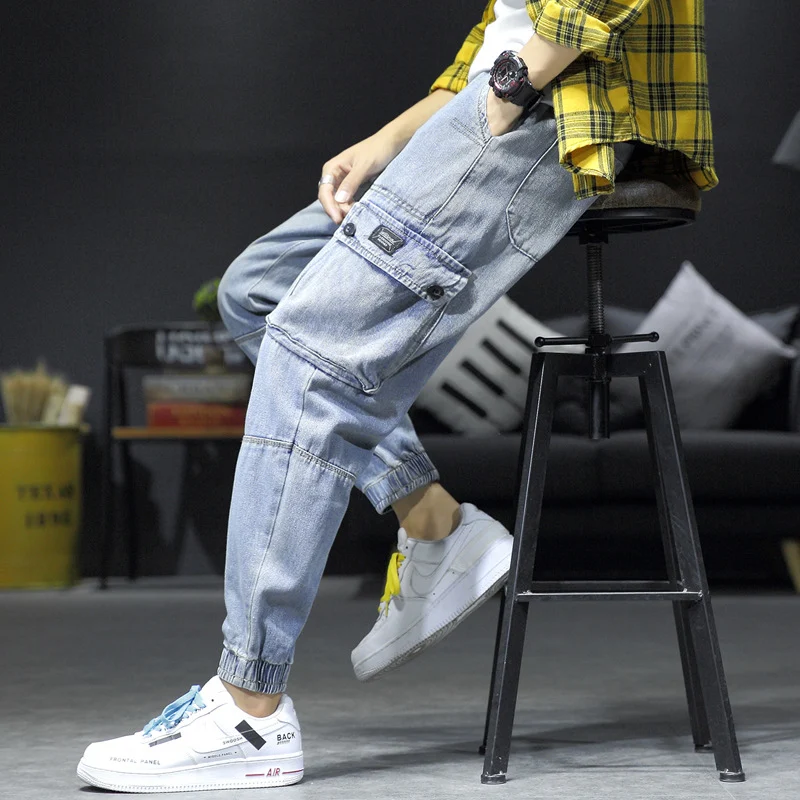 Original Men's Oversized Work Capris and Corset Jeans — photo 6