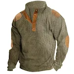 Bedrucktes Herren Sweatshirt mit Stehkragen lässige Kleidung Bequem & Vielseitig Modernes Design Ideal für den Alltag Perfekt für entspannten Look — foto 6