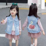 Colete fashion com bordado de desenho animado, versátil e que combina com tudo, ideal para um visual moderno e casual, realçando seu estilo pessoal. — foto 1