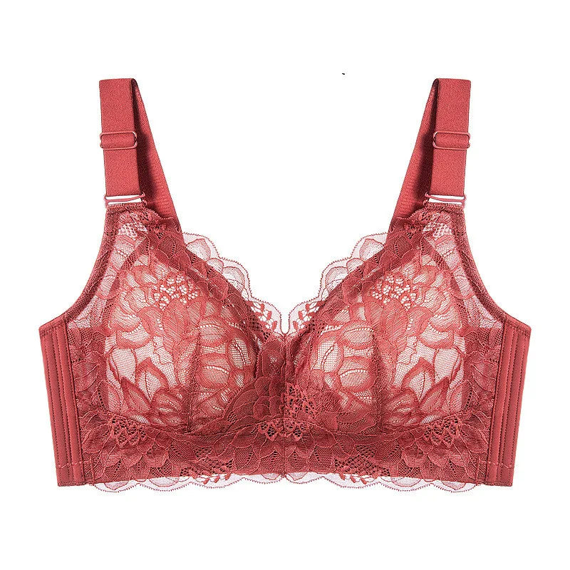 Big Breasts, Small Full Cups, Thin Section, No Wire, Large Size Bra — photo 6