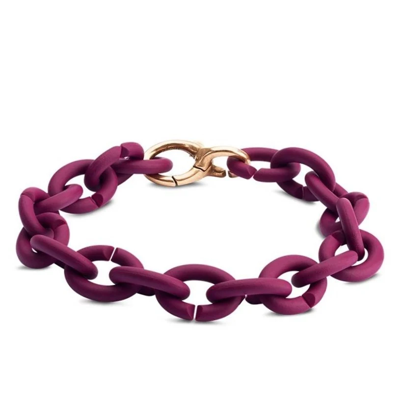 Pulseira grafite prata estilo básico. Design elegante e minimalista, perfeita para uso diário, complementando seu visual com sofisticação. — foto 5