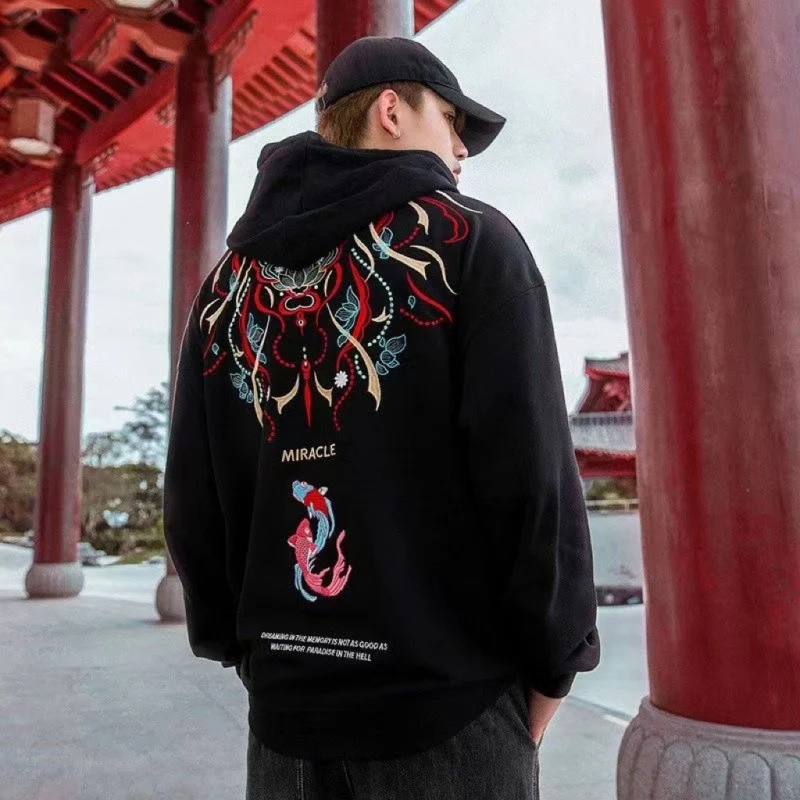 Suéter masculino de manga longa bordado moda nacional, conforto e estilo para o dia a dia ou ocasiões especiais. Adquira já o seu! — foto 4