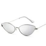 Silver frame silver white mercury