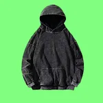Heavy Washed Sweatshirt Men's Coat Comfortable and Warm Casual Jacket Perfect for Everyday Wear Versatile and Timeless S — photo 5