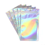 Embalagem de 20 sacos plásticos holográficos de folha de alumínio para alimentos, 8 tamanhos. Conserva frescor e protege seus alimentos. — foto 7