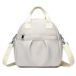 Mochila Versátil Feminina PU Impermeável Rucksack – Conforto e proteção para seus pertences, ideal para uso diário, viagens e trabalho — foto 5